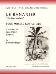 BANANIER, LE for Saxophone Quartet P.O.D cover Thumbnail